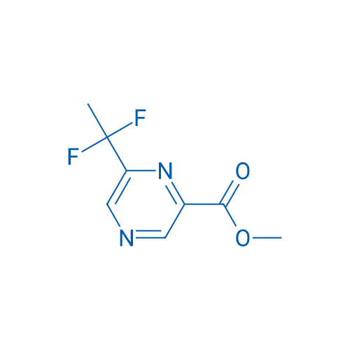 Methyl 6-(1,1-difluoroethyl)pyrazine-2-carboxylate 250mg
