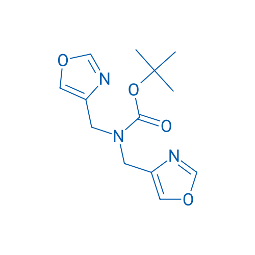 tert-Butyl bis(oxazol-4-ylmethyl)carbamate 1g