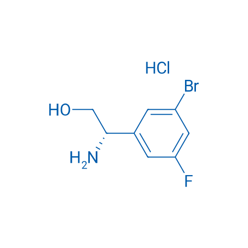 (S)-2-Amino-2-(3-bromo-5-fluorophenyl)ethan-1-ol hydrochloride 100mg