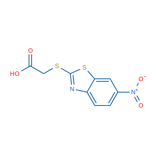 [(6-Nitro-1,3-benzothiazol-2-yl)thio]acetic acid 10g