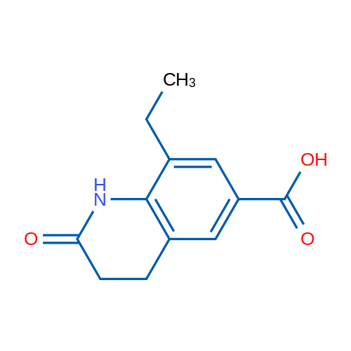 8-Ethyl-2-oxo-1,2,3,4-tetrahydroquinoline-6-carboxylic acid 1g