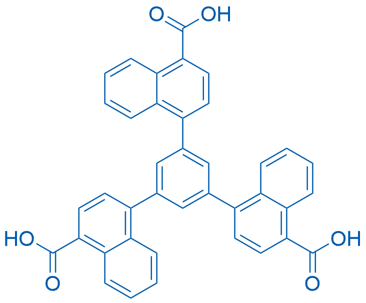 4,4',4''-(Benzene-1,3,5-triyl)tris(1-naphthoic acid) 100mg