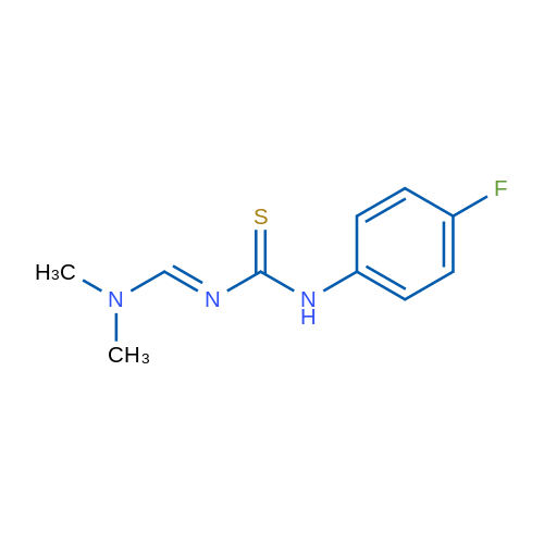 3-[(1E)-(Dimethylamino)methylidene]-1-(4-fluorophenyl)thiourea 1g