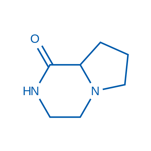 Hexahydropyrrolo[1,2-a]pyrazin-1(2H)-one 50mg