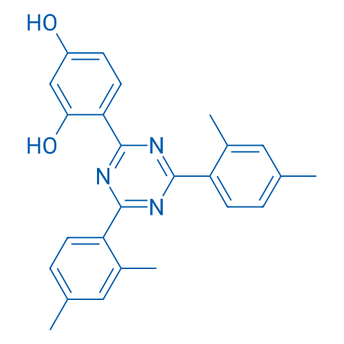 4-(4,6-Bis(2,4-dimethylphenyl)-1,3,5-triazin-2-yl)benzene-1,3-diol 5g