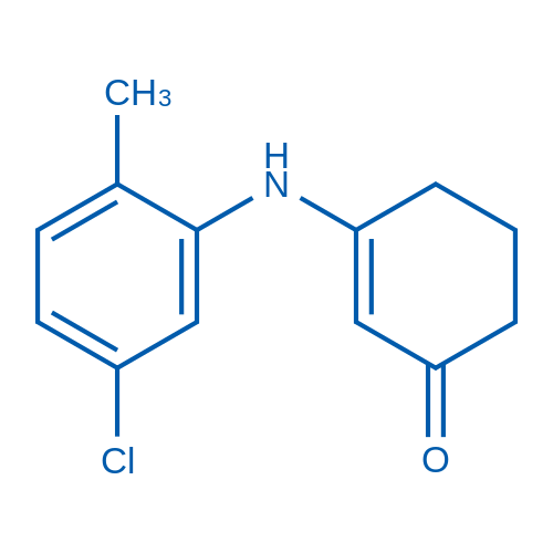 3-((5-Chloro-2-methylphenyl)amino)cyclohex-2-enone 1g