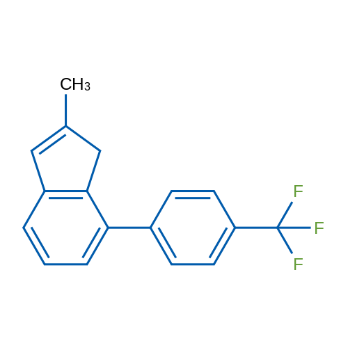 2-Methyl-7-(4-(trifluoromethyl)phenyl)-1H-indene 5g