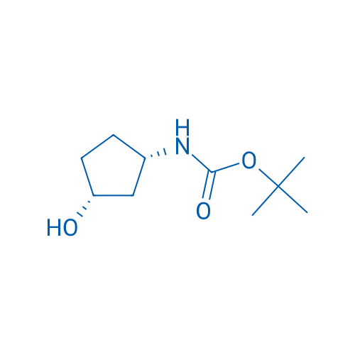 tert-Butyl ((1S,3R)-3-hydroxycyclopentyl)carbamate 250mg