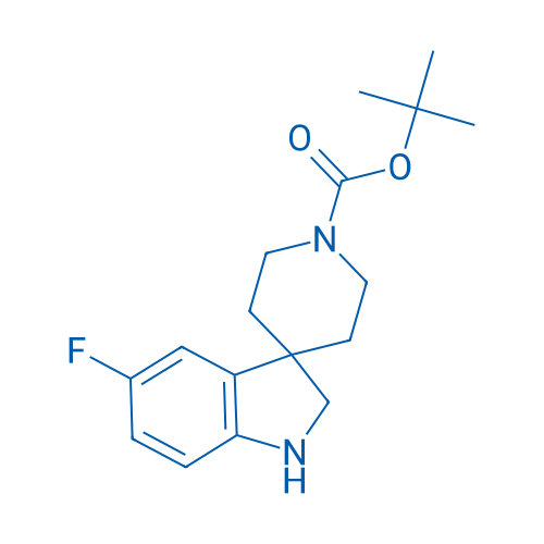 tert-Butyl 5-fluorospiro[indoline-3,4'-piperidine]-1'-carboxylate 1g