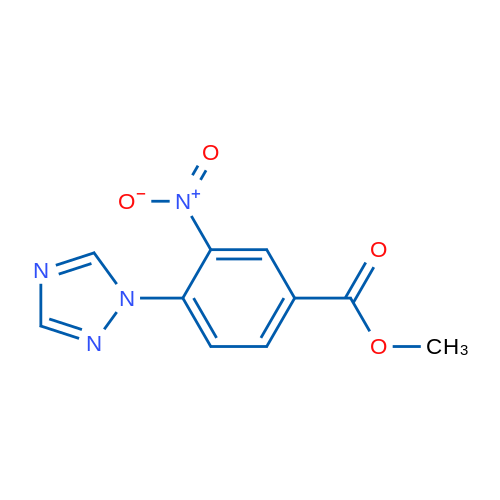 Methyl 3-nitro-4-(1H-1,2,4-triazol-1-yl)benzoate 5g