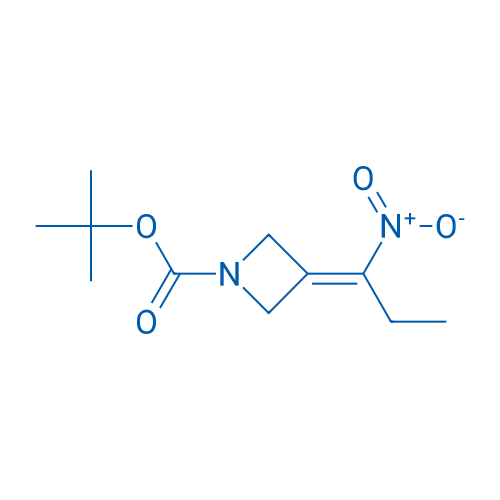 tert-Butyl 3-(1-nitropropylidene)azetidine-1-carboxylate 1g