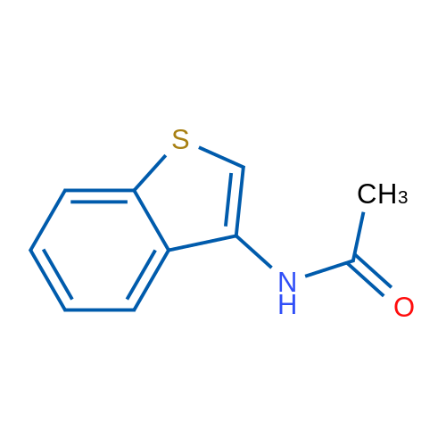N-(Benzo[b]thiophen-3-yl)acetamide 1g