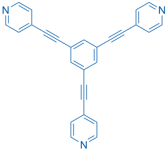 1,3,5-tris(pyridin-4-ylethynyl)benzene 1g