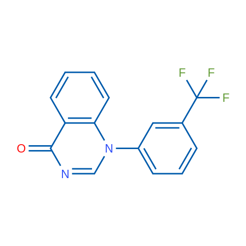 1-(3-(Trifluoromethyl)phenyl)quinazolin-4(1H)-one 1g