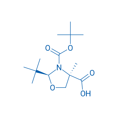 (2S,4R)-3-(tert-Butoxycarbonyl)-2-(tert-butyl)-4-methyloxazolidine-4-carboxylic acid 250mg