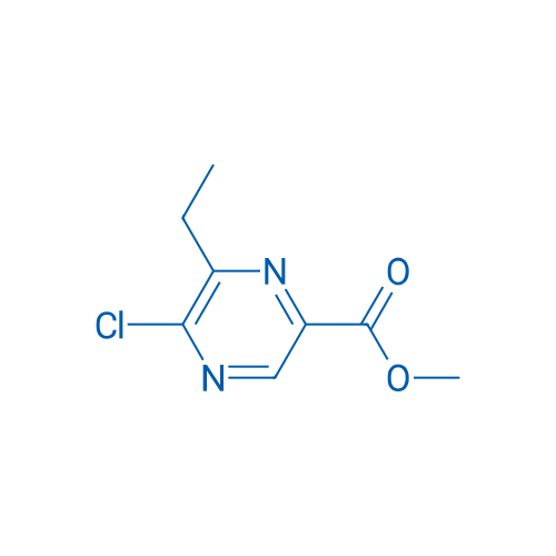 METHYL 5-CHLORO-6-ETHYLPYRAZINE-2-CARBOXYLATE 250mg