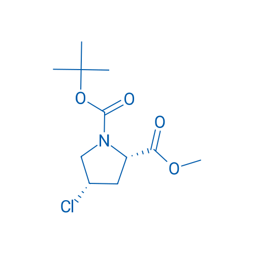 (2S,4S)-1-tert-Butyl 2-methyl 4-chloropyrrolidine-1,2-dicarboxylate 250mg