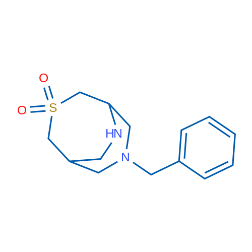 7-Benzyl-3-thia-7,9-diazabicyclo[3.3.2]decane 3,3-dioxide 1g