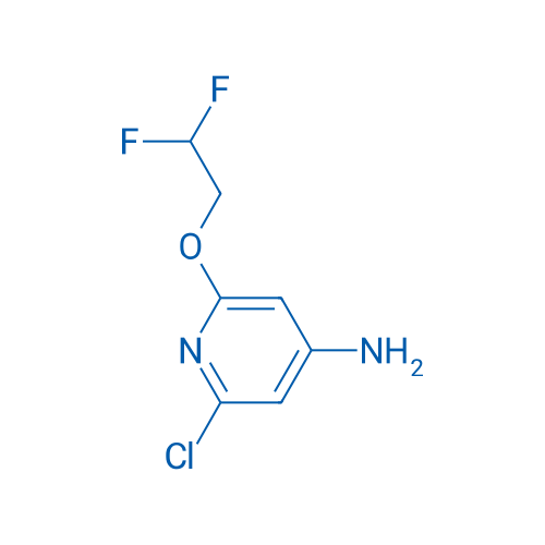 2-Chloro-6-(2,2-difluoroethoxy)pyridin-4-amine 1g