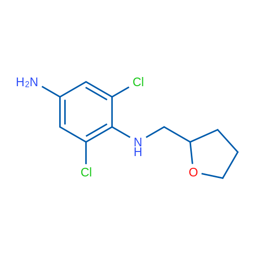 2,6-Dichloro-N1-((tetrahydrofuran-2-yl)methyl)benzene-1,4-diamine 1g