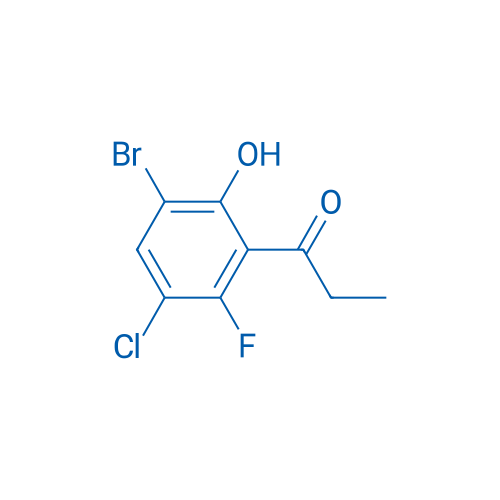 1-(3-Bromo-5-chloro-6-fluoro-2-hydroxyphenyl)propan-1-one 1g