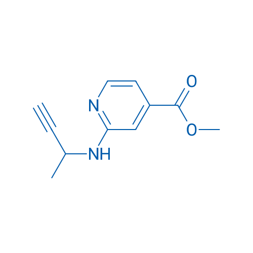 Methyl 2-[(but-3-yn-2-yl)amino]pyridine-4-carboxylate 1g