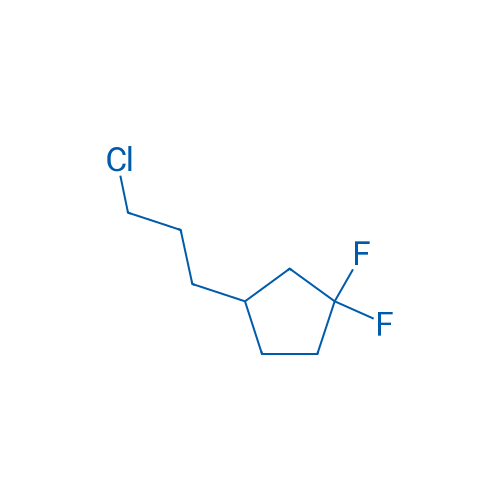 3-(3-Chloropropyl)-1,1-difluorocyclopentane 1g
