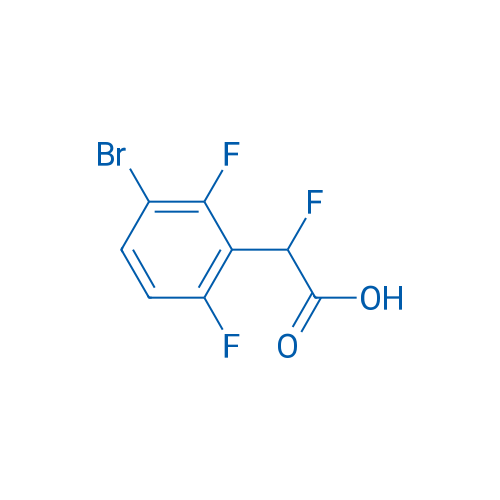 2-(3-Bromo-2,6-difluorophenyl)-2-fluoroacetic acid 1g