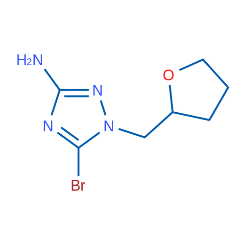 5-Bromo-1-[(oxolan-2-yl)methyl]-1H-1,2,4-triazol-3-amine 1g