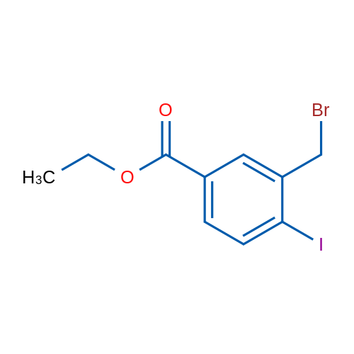 Ethyl 3-(bromomethyl)-4-iodobenzoate 1g