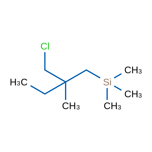 [2-(Chloromethyl)-2-methylbutyl]trimethylsilane 1g