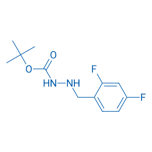 tert-Butyl 2-(2,4-difluorobenzyl)hydrazinecarboxylate 250mg