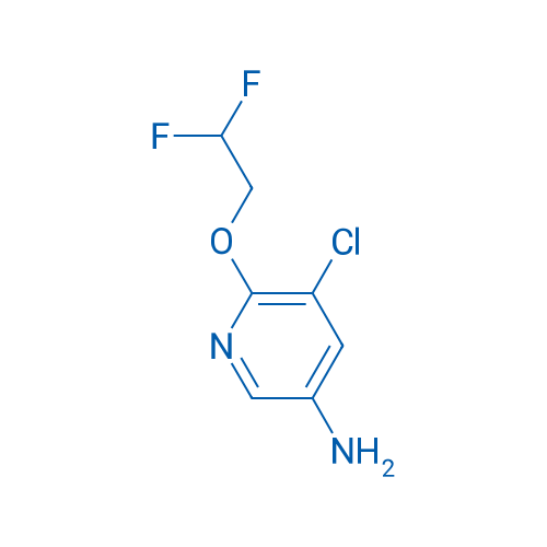 5-Chloro-6-(2,2-difluoroethoxy)pyridin-3-amine 5g