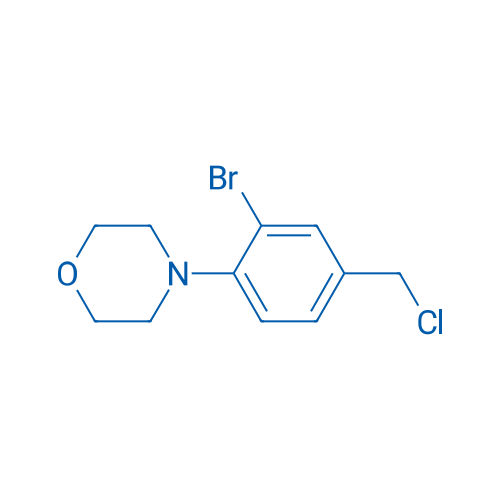 4-[2-Bromo-4-(chloromethyl)phenyl]morpholine 1g