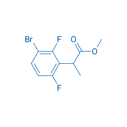 Methyl 2-(3-bromo-2,6-difluorophenyl)propanoate 1g