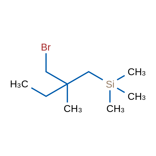 [2-(Bromomethyl)-2-methylbutyl]trimethylsilane 1g