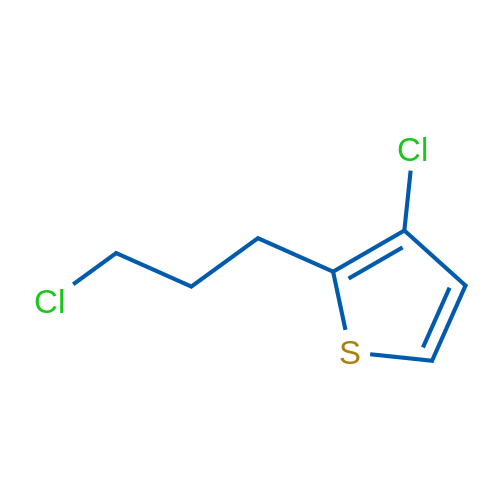 3-Chloro-2-(3-chloropropyl)thiophene 1g