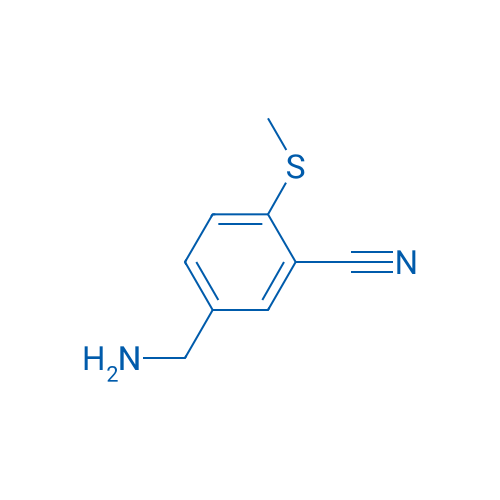 5-(Aminomethyl)-2-(methylsulfanyl)benzonitrile 1g