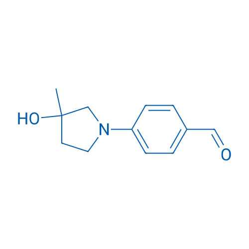 4-(3-Hydroxy-3-methylpyrrolidin-1-yl)benzaldehyde 1g