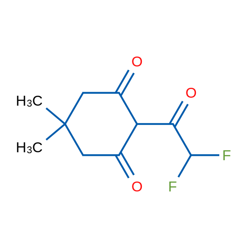 2-(2,2-Difluoroacetyl)-5,5-dimethylcyclohexane-1,3-dione 1g