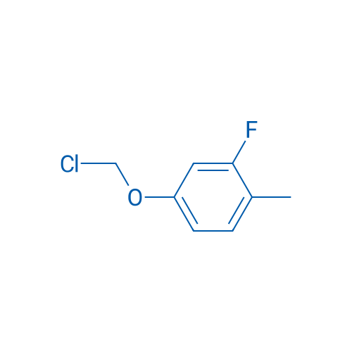 4-(Chloromethoxy)-2-fluoro-1-methylbenzene 1g