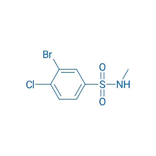3-Bromo-4-chloro-N-methylbenzene-1-sulfonamide 5g