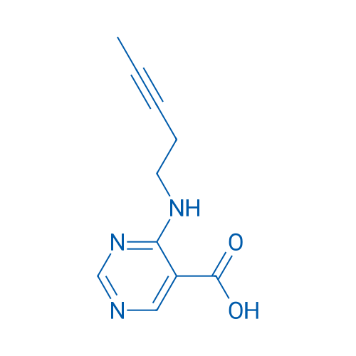 4-[(Pent-3-yn-1-yl)amino]pyrimidine-5-carboxylic acid 1g