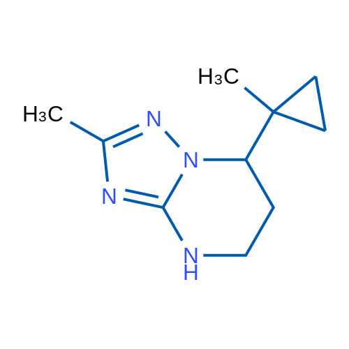2-Methyl-7-(1-methylcyclopropyl)-4H,5H,6H,7H-[1,2,4]triazolo[1,5-a]pyrimidine 1g