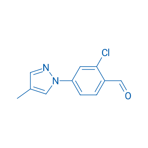 2-Chloro-4-(4-methyl-1H-pyrazol-1-yl)benzaldehyde 1g
