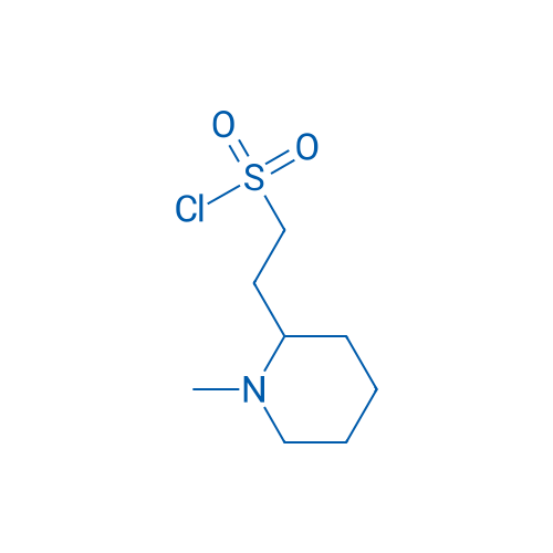 2-(1-Methylpiperidin-2-yl)ethane-1-sulfonyl chloride 1g