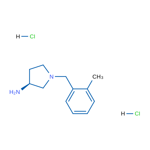 (S)-1-(2-Methylbenzyl)pyrrolidin-3-amine dihydrochloride 1g