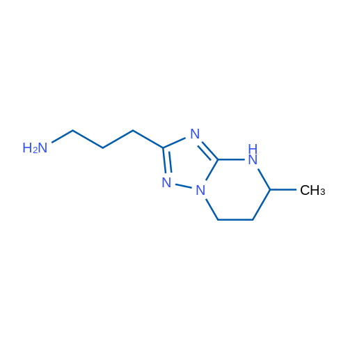 3-{5-methyl-4H,5H,6H,7H-[1,2,4]triazolo[1,5-a]pyrimidin-2-yl}propan-1-amine 1g