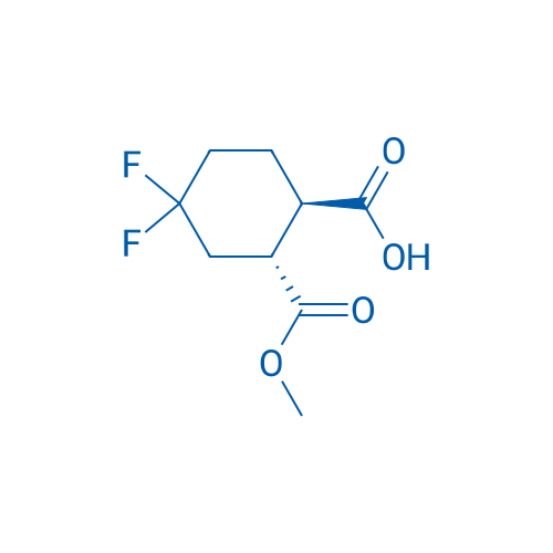 (1R,2R)-4,4-difluoro-2-(methoxycarbonyl)cyclohexane-1-carboxylic acid 1g