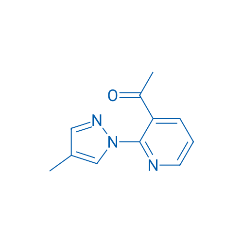 1-[2-(4-Methyl-1H-pyrazol-1-yl)pyridin-3-yl]ethan-1-one 1g